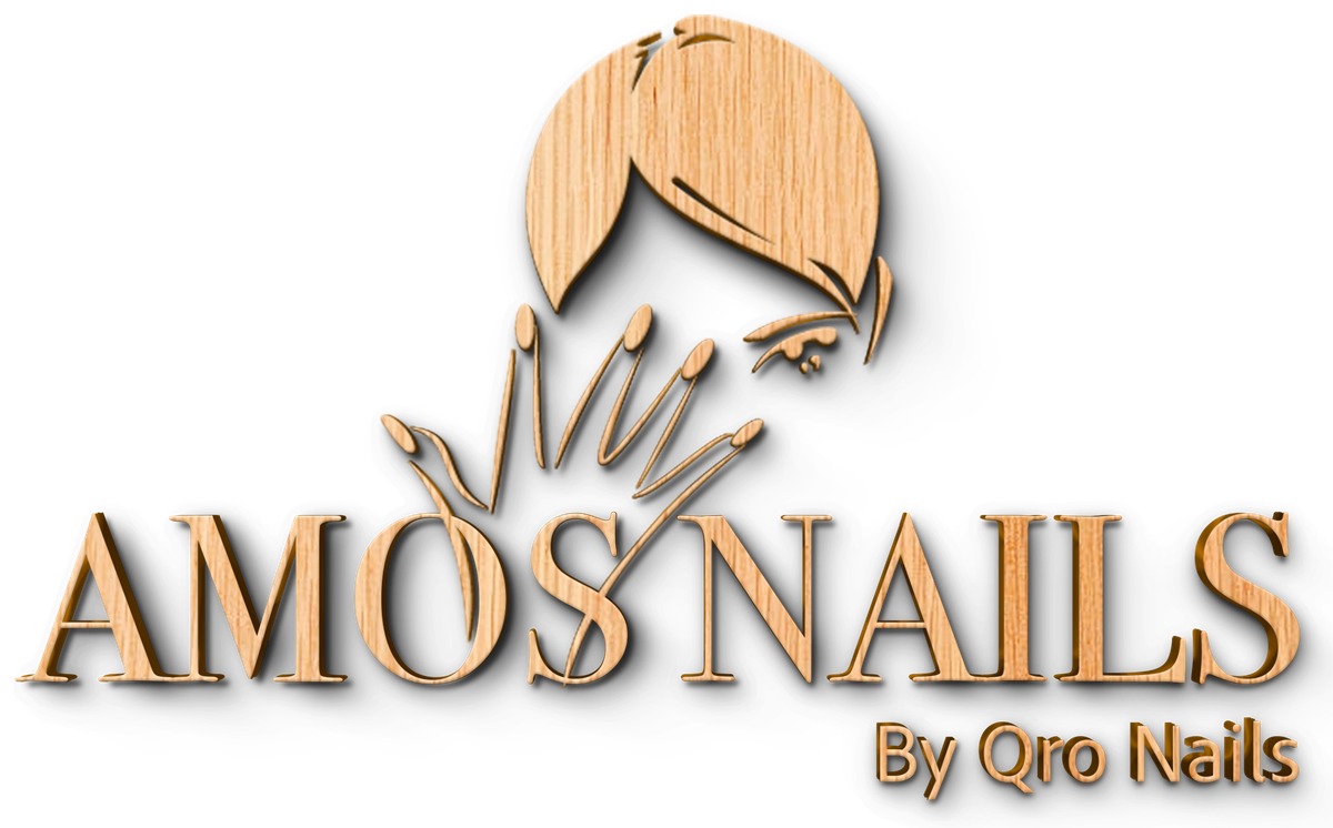 AMOS Nails By Qro Nails Logo